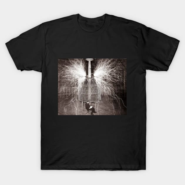 Nikola Tesla T-Shirt by MiljanaVuckovic